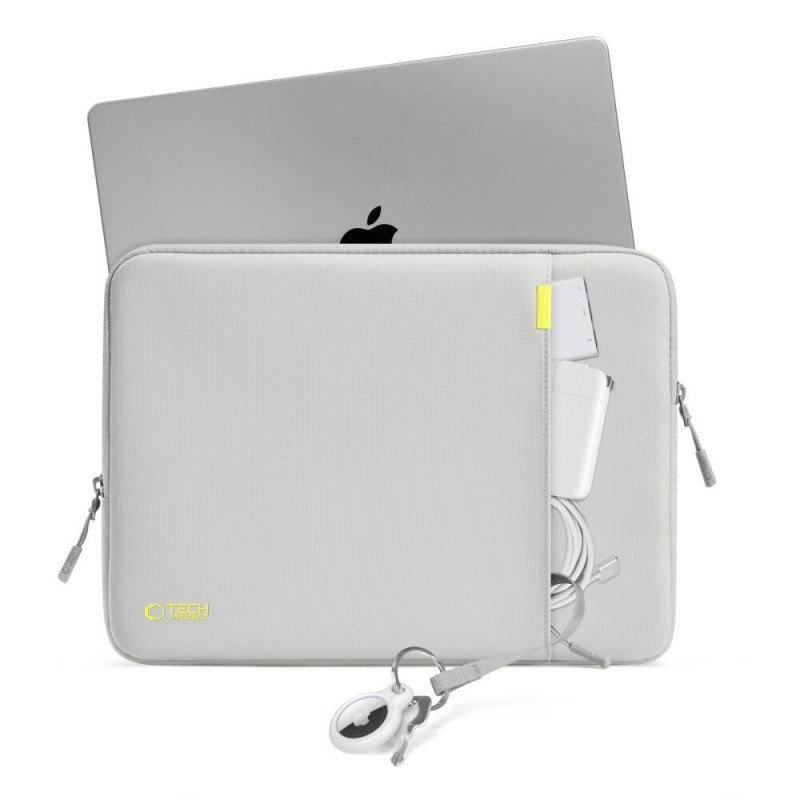 Tech-Protect Defender Laptoptas 15-16", Crayon Grey