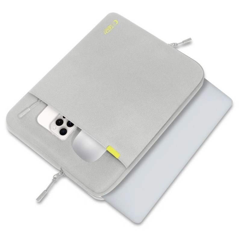 Tech-Protect Defender Laptoptas 15-16", Crayon Grey
