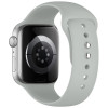 Tech-Protect siliconen band voor Apple Watch 8 / 9 / 10 / 11 / 12 / SE / Ultra 44/45/46/49 mm, Lunar Grey