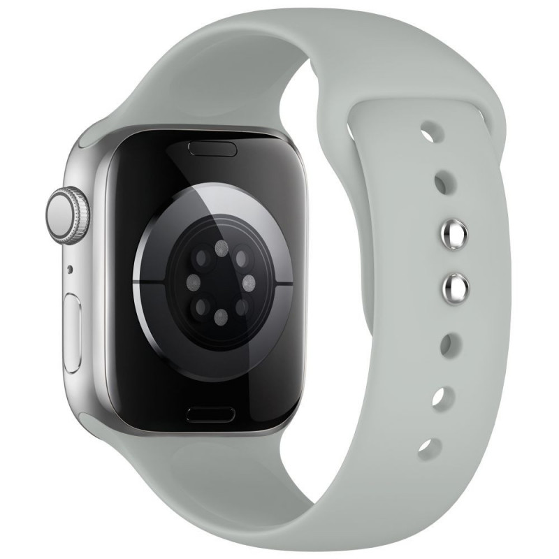 Tech-Protect siliconen band voor Apple Watch 8 / 9 / 10 / 11 / 12 / SE / Ultra 44/45/46/49 mm, Lunar Grey