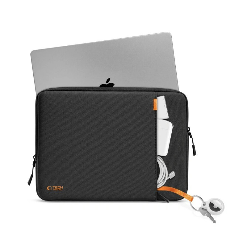 Tech-Protect Defender Laptophoes 15-16", Zwart