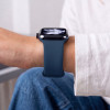 Tech-Protect siliconenband voor Apple Watch 8 / 9 / 10 / 11 / 12 / SE / Ultra 44/45/46/49 mm, marineblauw