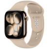 Tech-Protect siliconen band voor Apple Watch 8 / 9 / 10 / 11 / 12 / SE / Ultra 44/45/46/49 mm, walnoot