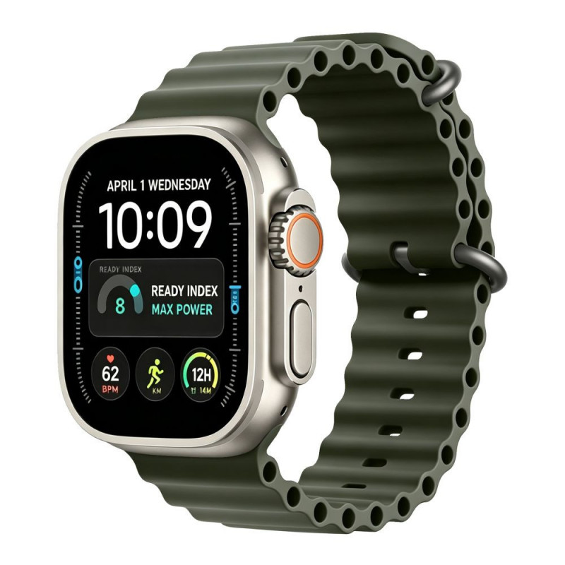 Tech-Protect Iconband Pro Apple Watch 8 / 9 / 10 / 11 / 12 / SE / Ultra 44/45/46/49 mm band, legergroen