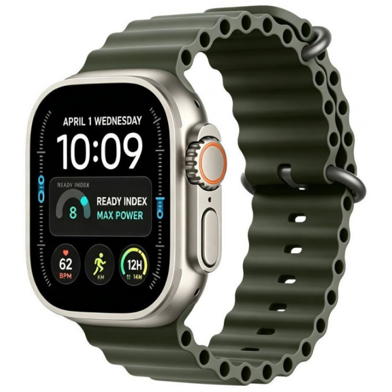 Tech-Protect Iconband Pro Apple Watch 8 / 9 / 10 / 11 / 12 / SE / Ultra 44/45/46/49 mm band, legergroen