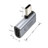 Tech-Protect UltraBoost AA01 haakse adapter USB-C, grijs