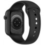 Tech-Protect siliconen band voor Apple Watch 8 / 9 / 10 / 11 / 12 / SE / Ultra 44/45/46/49 mm, zwart