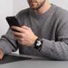 Tech-Protect siliconen band voor Apple Watch 8 / 9 / 10 / 11 / 12 / SE / Ultra 44/45/46/49 mm, zwart