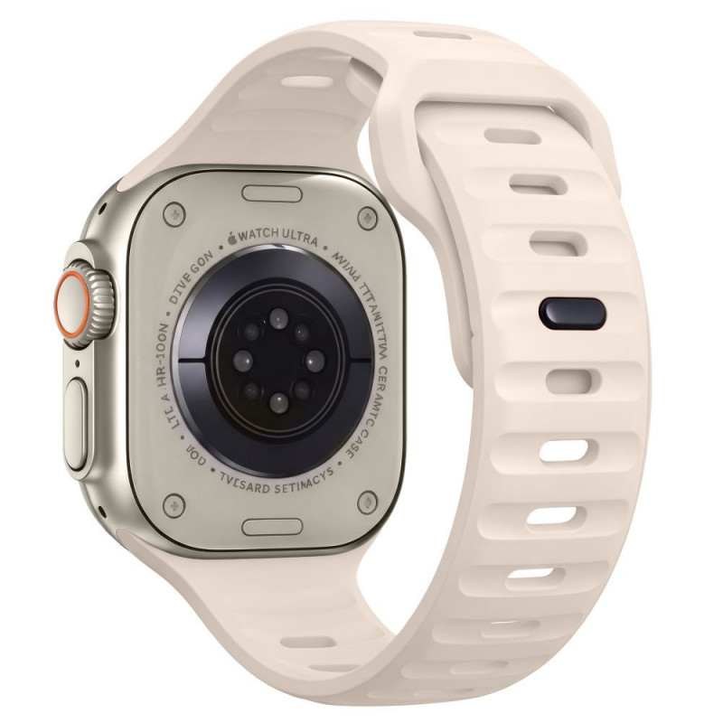 Tech-Protect Silicone Line Apple Watch 8 / 9 / 10 / 11 / 12 / SE / Ultra 44/45/46/49 mm band, Stone