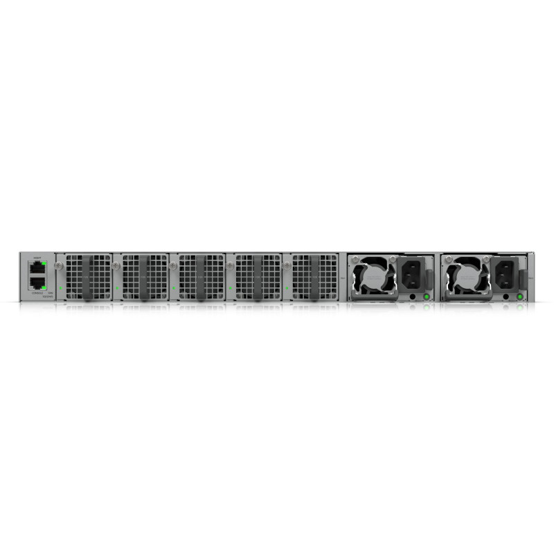 Ubiquiti UniFi Switch 32x QSFP28 100 Gbit, managed, 19" rack-montage, 1,3" touchscreen