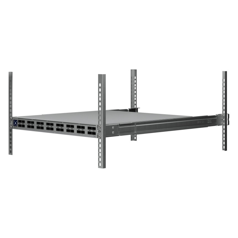 Ubiquiti UniFi Switch 32x QSFP28 100 Gbit, managed, 19" rack-montage, 1,3" touchscreen