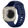 Tech-Protect Silicone Line Apple Watch 8 / 9 / 10 / 11 / 12 / SE / Ultra 44/45/46/49 mm band, Atlantic Blue
