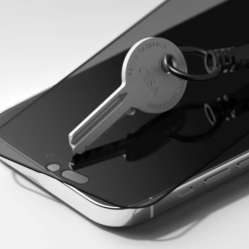Tech-Protect Anti Spy Glass Pro+ privacy gehard glas voor Apple iPhone 17e / 16e / 14 / 13 Pro / 13 (2 stuks), zwart