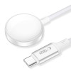 Tech-Protect MC02 UltraBoost magnetische oplader USB-C-kabel 100 cm voor Apple Watch, wit