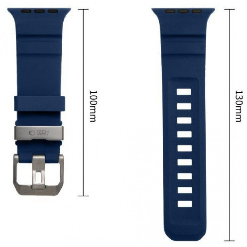 Tech-Protect Motion Apple Watch 8 / 9 / 10 / 11 / 12 / SE / Ultra 44/45/46/49 mm band, Nautical Blue