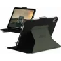 Urban Armor Gear UAG Scout Folio-hoes voor Apple iPad 10.9" (2022), zwart/olijfgroen
