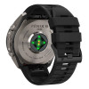 Tech-Protect Siliconen band voor Garmin Fenix 5 / 6 / 6 Pro / 7 / 8 / 8 Pro / E / 9 / 9 Pro 51 mm, Obsidian Black