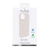 Puro ICON Antimicrobial-hoesje voor Apple iPhone 14 Plus / 15 Plus, roze zand