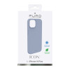 Puro ICON Antimicrobial-hoesje voor Apple iPhone 14 Plus / 15 Plus, sierrablauw
