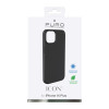 Puro ICON Antimicrobial-hoesje voor Apple iPhone 14 Plus / 15 Plus, zwart
