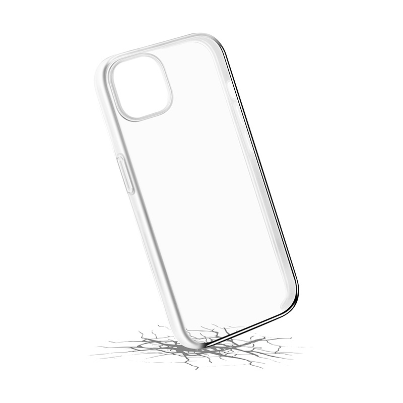 Puro Impact Clear hoesje voor Apple iPhone 14 Plus / 15 Plus, transparant
