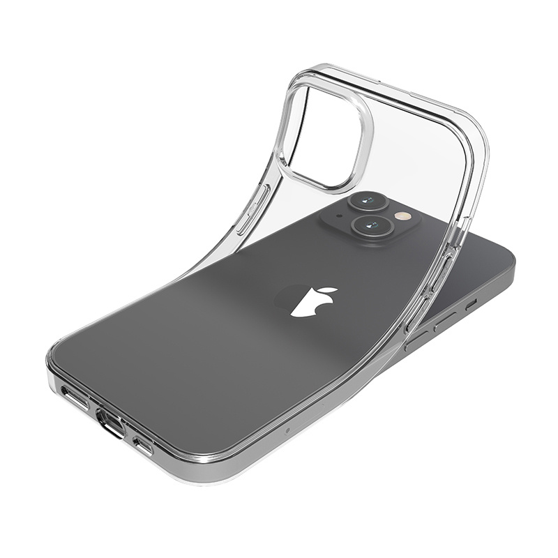 Puro 0.3 Nude hoesje voor Apple iPhone 14 Plus / 15 Plus, transparant