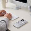 Tech-Protect Magflex MagSafe-hoesje Apple iPhone 17 Pro Max / 18 Pro Max, glanzend zilver