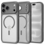 Tech-Protect MagPeak MagSafe CC Apple iPhone 17 Pro / 18 Pro hoesje THP6116, mat titanium