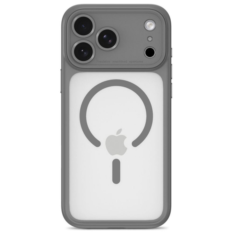 Tech-Protect MagPeak MagSafe CC Apple iPhone 17 Pro / 18 Pro hoesje THP6116, mat titanium