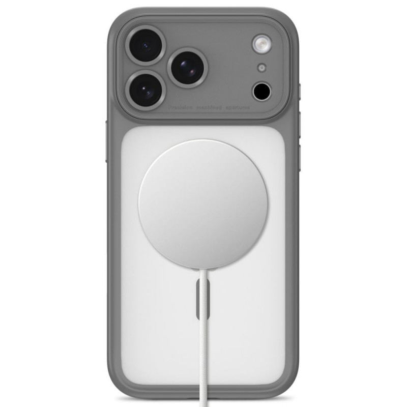Tech-Protect MagPeak MagSafe CC Apple iPhone 17 Pro / 18 Pro hoesje THP6116, mat titanium