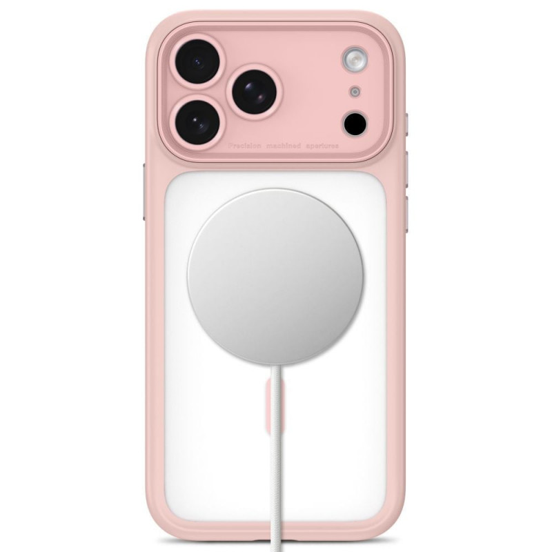 Tech-Protect MagPeak MagSafe CC Apple iPhone 17 Pro / 18 Pro hoesje THP6114, mat roze