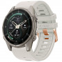 Tech-Protect siliconen horlogeband voor Garmin Fenix 5s / 5s Plus / 6s / 6s Pro / 7s / 8 / 9 / 9 Pro 43 mm, Fog Grey