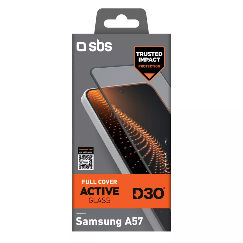 SBS D3O gehard glas voor Samsung Galaxy A57 (1 st)