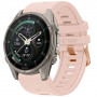 Tech-Protect siliconen horlogeband voor Garmin Fenix 5s / 5s Plus / 6s / 6s Pro / 7s / 8 / 9 / 9 Pro 43 mm, poederroze