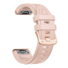 Tech-Protect siliconen horlogeband voor Garmin Fenix 5s / 5s Plus / 6s / 6s Pro / 7s / 8 / 9 / 9 Pro 43 mm, poederroze