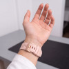 Tech-Protect siliconen horlogeband voor Garmin Fenix 5s / 5s Plus / 6s / 6s Pro / 7s / 8 / 9 / 9 Pro 43 mm, poederroze