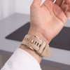 Tech-Protect siliconen horlogeband voor Garmin Fenix 5s / 5s Plus / 6s / 6s Pro / 7s / 8 / 9 / 9 Pro 43 mm, walnoot