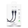 Puro Icon 60W USB-C naar USB-C-kabel 1,5 m, marineblauw