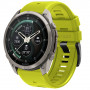 Tech-Protect siliconen horlogeband voor Garmin Fenix 5 / 6 / 6 Pro / 7 / 8 / 8 Pro / E / 9 / 9 Pro 47 mm, Volt Lime