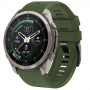 Tech-Protect siliconen horlogeband voor Garmin Fenix 5 / 6 / 6 Pro / 7 / 8 / 8 Pro / E / 9 / 9 Pro 47 mm, legergroen