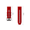 Tech-Protect siliconen horlogeband voor Garmin Fenix 5 / 6 / 6 Pro / 7 / 8 / 8 Pro / E / 9 / 9 Pro 47 mm, Crimson Red