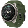Tech-Protect siliconen horlogeband voor Garmin Fenix 5 / 6 / 6 Pro / 7 / 8 / 8 Pro / E / 9 / 9 Pro 51 mm, legergroen