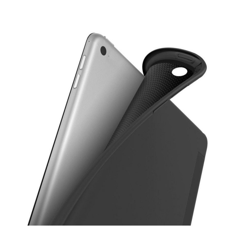 Tech-Protect Smartcase THP263BLK hoes voor Apple iPad 10.2 (2019/2020, 7e/8e generatie), zwart