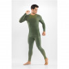 Viking Altis Man Set herenset van merinowol basislaag, donkergroen, XL