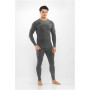 Viking Altis Man Set merino baselagenset voor heren, zwart, L