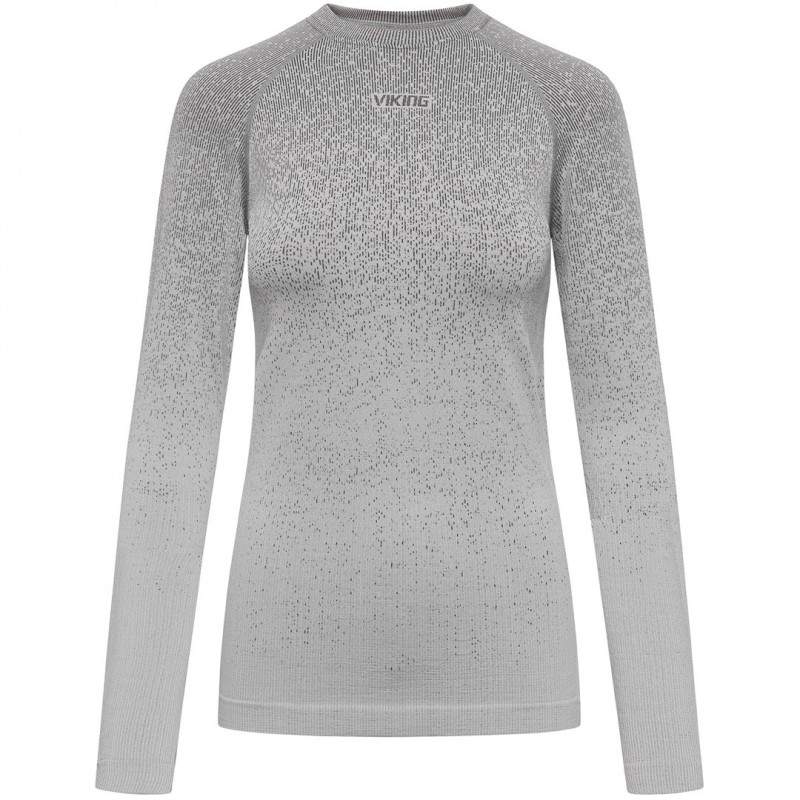 Viking Altis Lady Set merino baselagenset voor dames, grijs, S