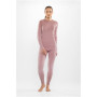 Viking Altis Lady Set merino basislaagset voor dames, roze, L