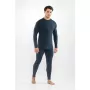 Viking Meriboo Man Set herenset van merinowol basislaag, marineblauw, L