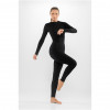 Viking Meriboo Lady Set Merino dames baselayer set, zwart, S