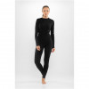 Viking Meriboo Lady Set Merino dames baselayer set, zwart, M